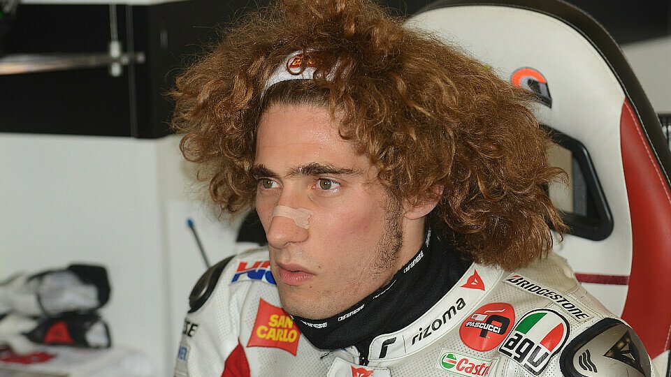 Marco Simoncelli war bitter enttäuscht, Foto: Milagro