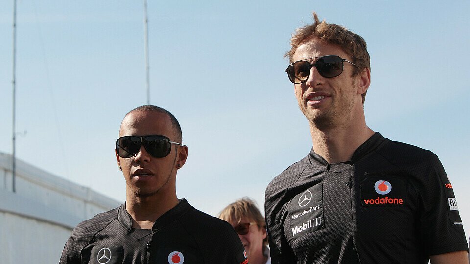 Haben sich noch nicht entschieden - doch bei Lewis Hamilton und Jenson Button stehen scheinbar einige Veränderungen ins Haus, Foto: Sutton