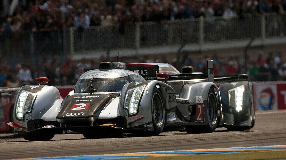 Audi liegt in Le Mans weiterhin in Führung, Foto: Sutton