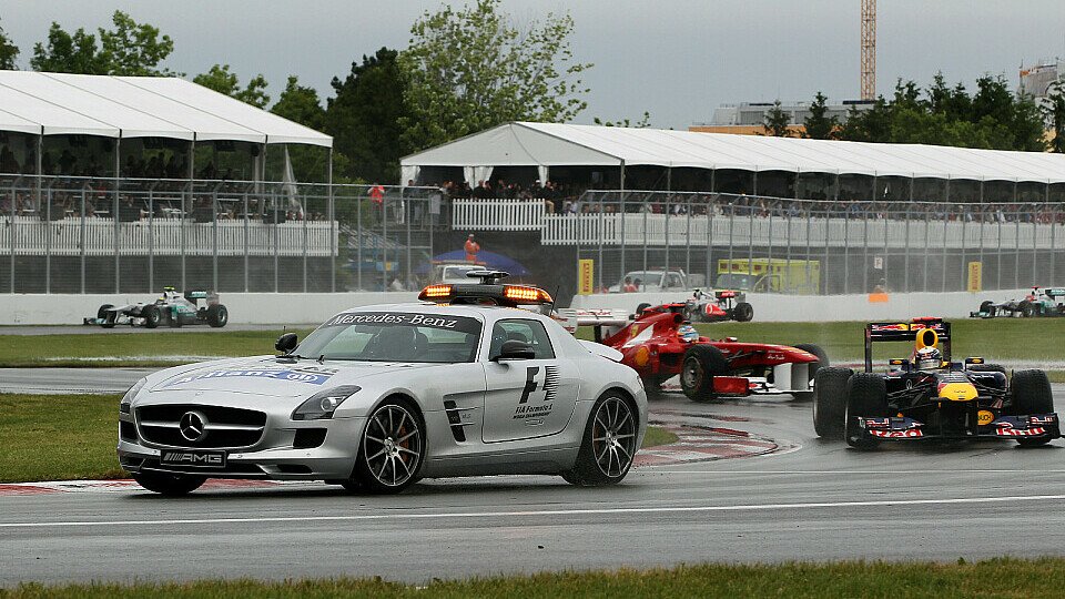 Das Safety Car hat in Montreal ordentlich zu tun, Foto: Sutton