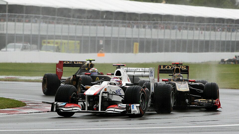 Nick Heidfeld reist ohne Punkte aus Montreal ab, Foto: Sutton