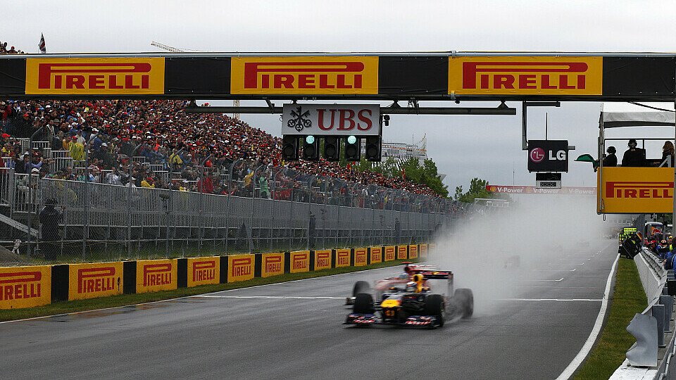 Der Kanada GP könnte ins Wasser fallen, Foto: Pirelli