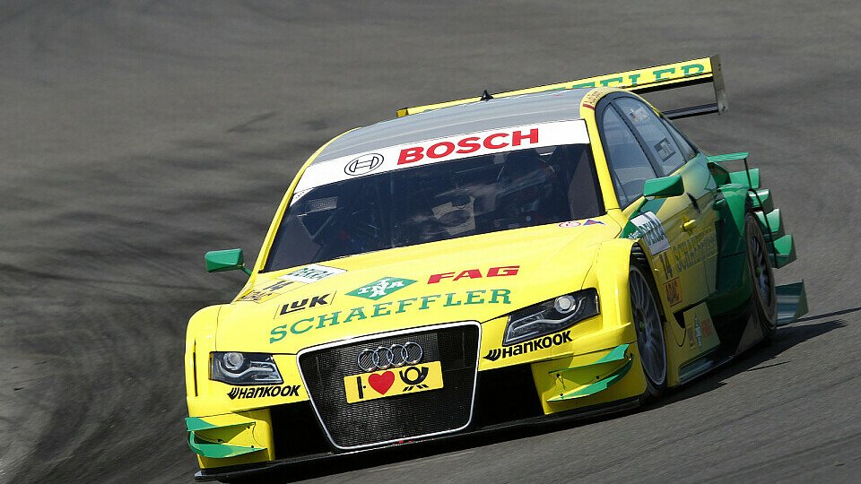 Martin Tomczyk freute sich über Platz vier, Foto: DTM Martin Tomczyk freute sich über Platz vier, Foto: DTM