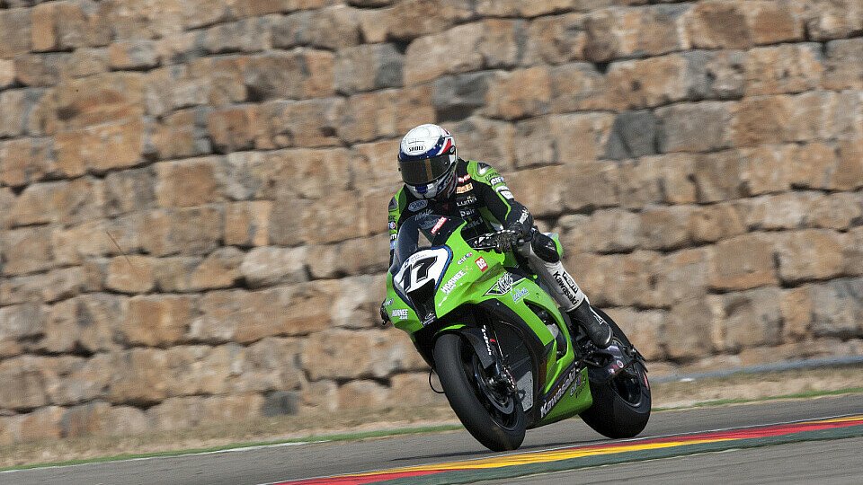 Mit konstanten Ergebnissen wurde Lascorz bester Kawasaki-Fahrer in der Endabrechnung, Foto: Kawasaki