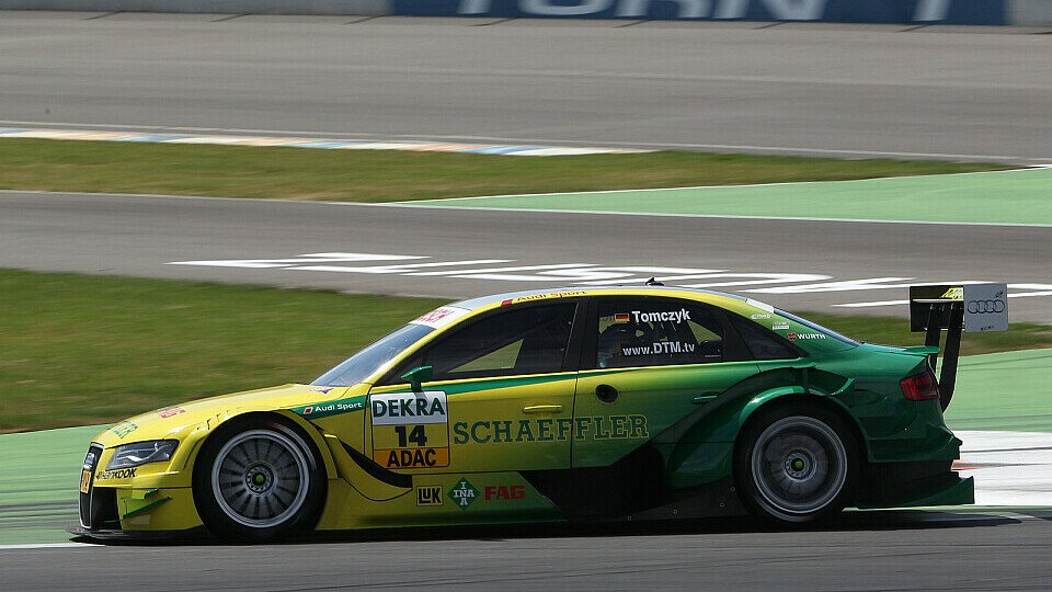 Martin Tomczyk konnte sein zweites Rennen in Folge gewinnen, Foto: Audi