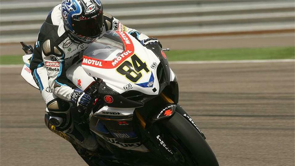 Michel Fabrizio machte im zweiten Rennen einen guten Job, Foto: Suzuki