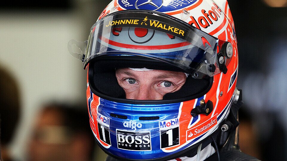 Jenson Button will den Druck auf Red Bull aufrecht erhalten und das Weltmeisterteam so verunsichern, Foto: Sutton