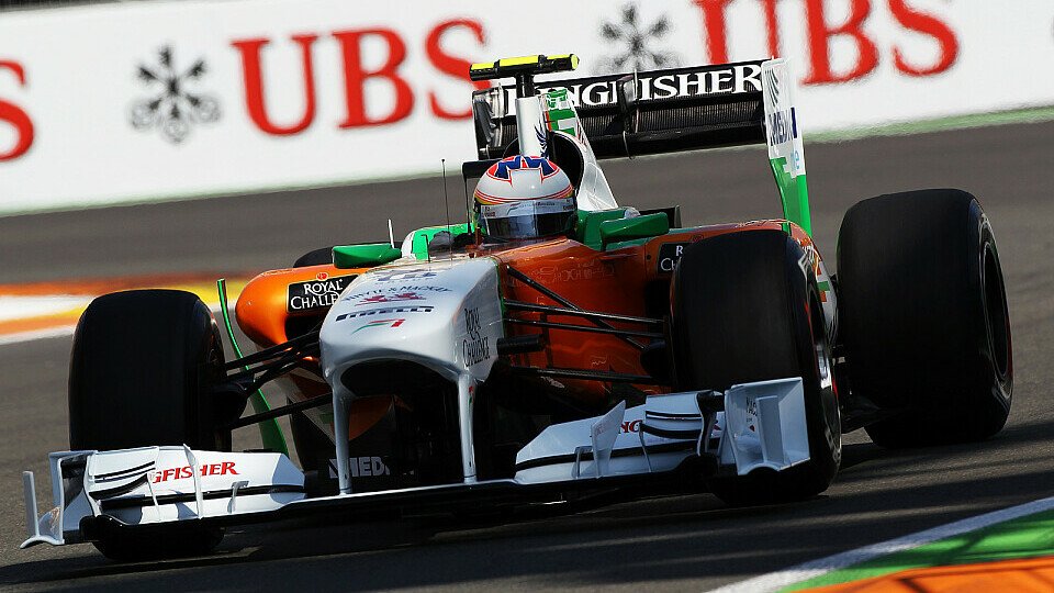 Paul di Resta war nach Platz 14 wenig begeistert, Foto: Sutton Paul di Resta war nach Platz 14 wenig begeistert, Foto: Sutton