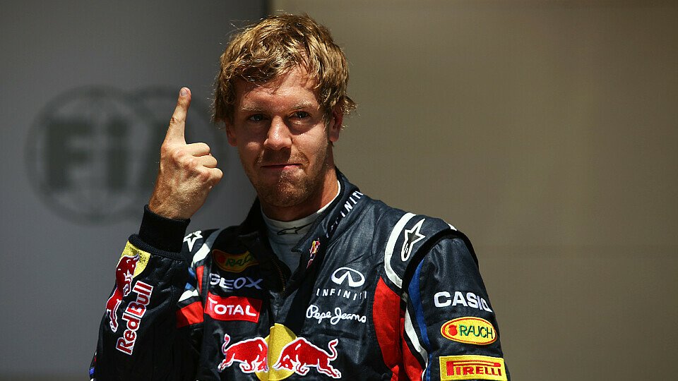 Sebastian Vettel peilt seinen sechsten Saisonsieg in Valencia an, Foto: Sutton