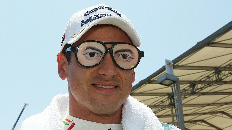 Sutil hatte nicht nur während des Rennens Spaß, Foto: Sutton Sutil hatte nicht nur während des Rennens Spaß, Foto: Sutton