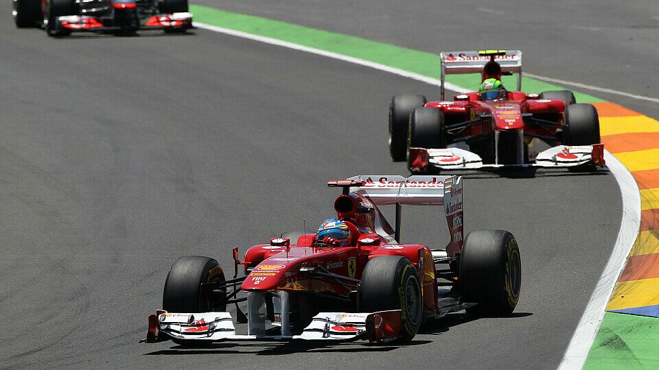 Ferrari war diesmal schneller als McLaren, Foto: Sutton