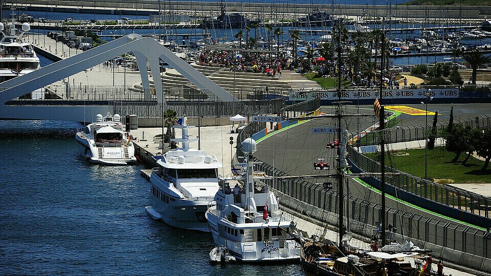 Das Rennen in Valencia wird auch als schnellste Hafenrundfahrt der Welt bezeichnet, Foto: Sutton