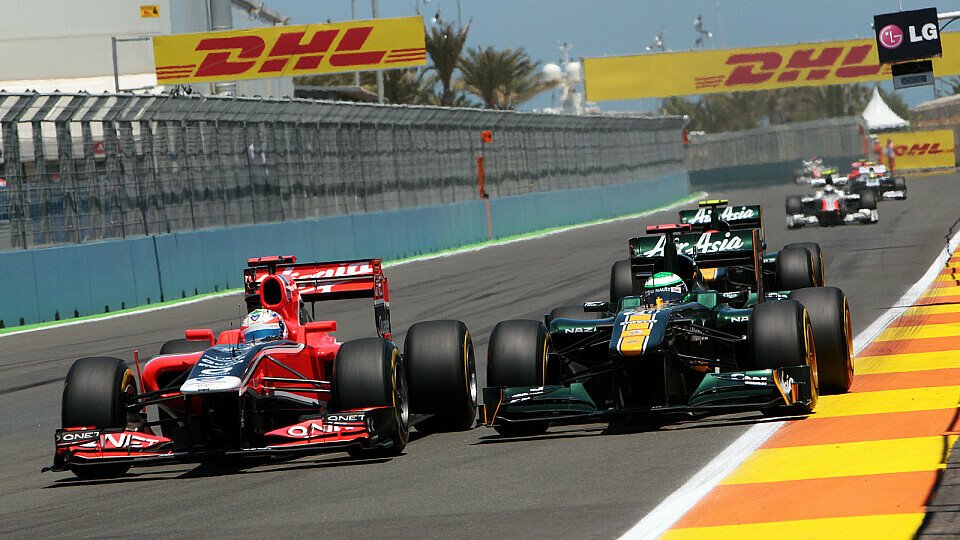 Lotus und Virgin kämpfen hauptsächlich gegeneinander, Foto: Sutton