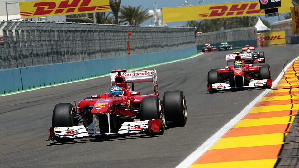 Aufbruchstimmung bei Ferrari nach dem Europa GP, Foto: Sutton