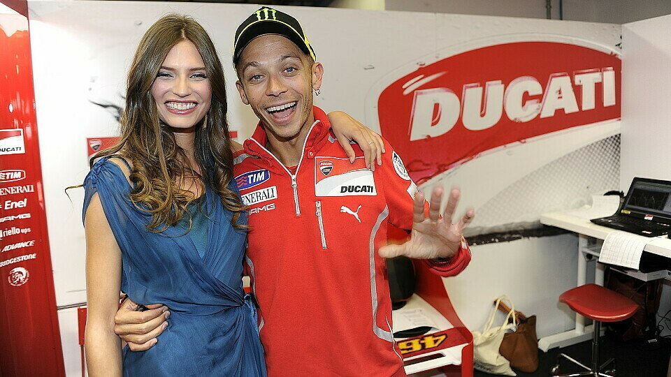 Valentino Rossi freut sich auf den Sachsenring, Foto: Ducati