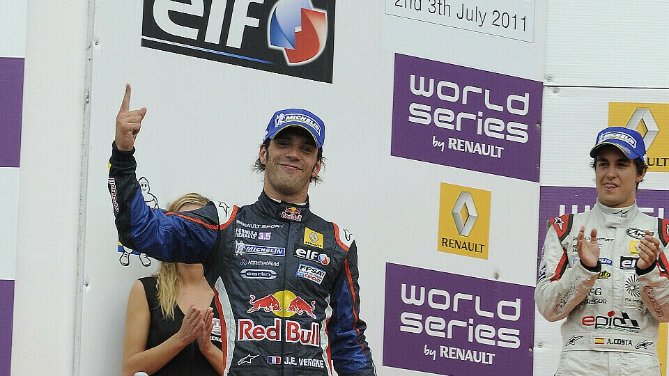 Jean-Eric Vergne kennt seinen Freitagsplan, Foto: WS by Renault