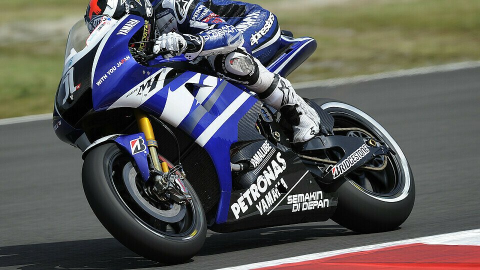 Lorenzo kam voller Selbstvertrauen auf den Sachsenring und schnappte sich den zweiten Platz am ersten Tag, Foto: Yamaha