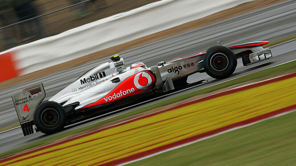 Jenson Button wunderte sich über die verlorene Pace, Foto: Sutton