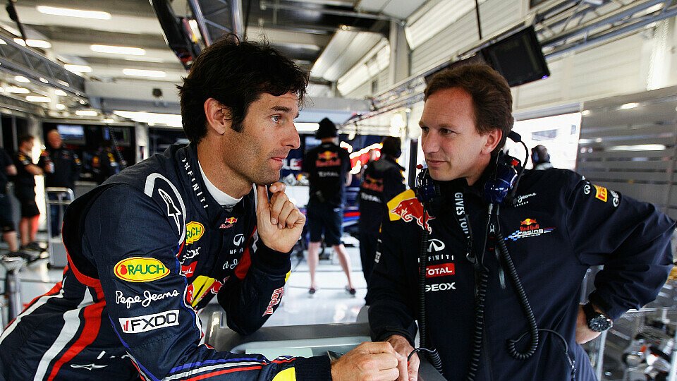 Mark Webber hat sich mit Red-Bull-Teamchef Christian Horner ausgesprochen, Foto: Red Bull