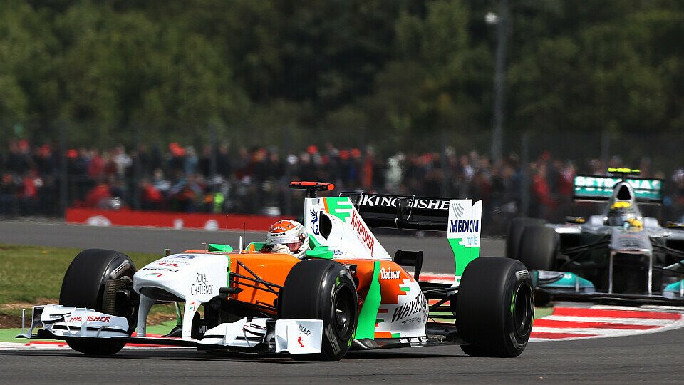 Adrian Sutil hätte gerne weniger oft gestoppt, Foto: Sutton