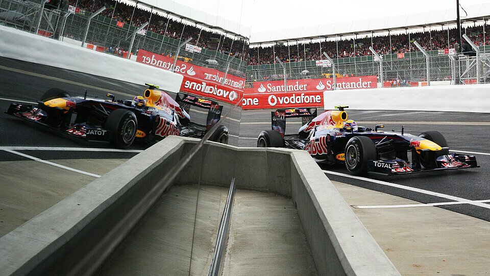 Mark Webber setzte sich in Silverstone durch, Foto: Sutton