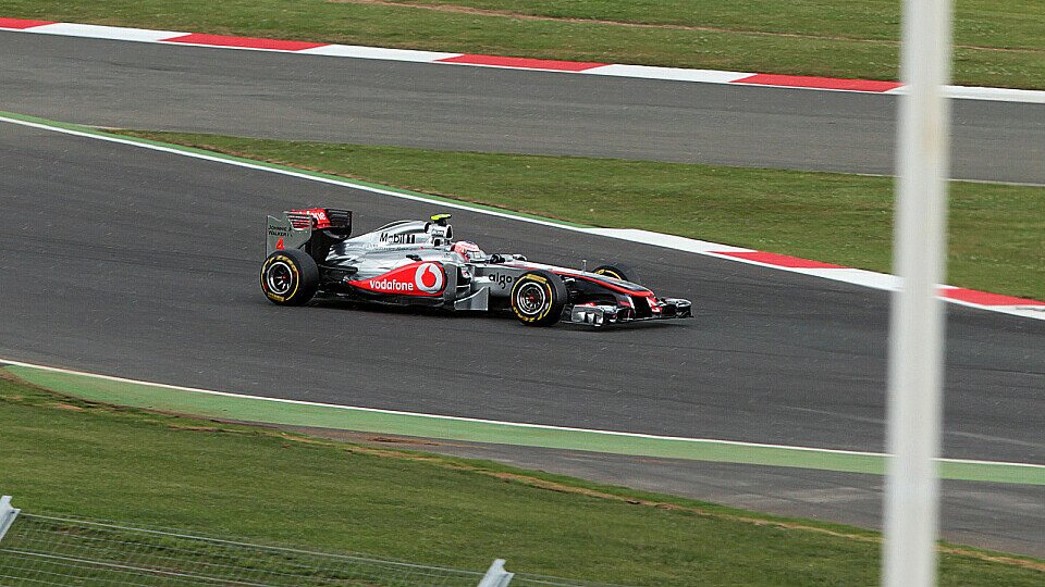 McLaren hatte zu knabbern, Foto: Sutton