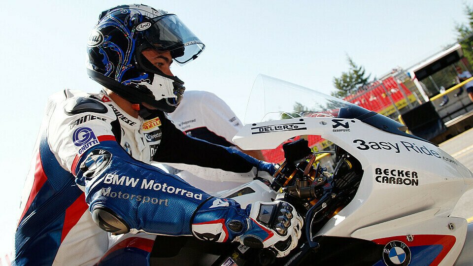Leon Haslam hofft auf stärkere Rennen in Silverstone, Foto: BMW