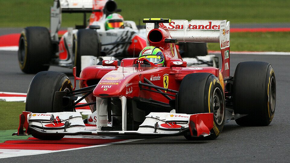 Felipe Massa wurde in Silverstone Fünfter - Teamkollege Fernando Alonso gewann das Rennen, Foto: Sutton