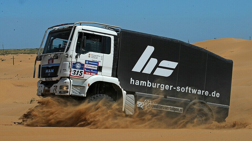 Der HS-Racetruck wurde von vielen Problemen gestoppt, Foto: DPPI