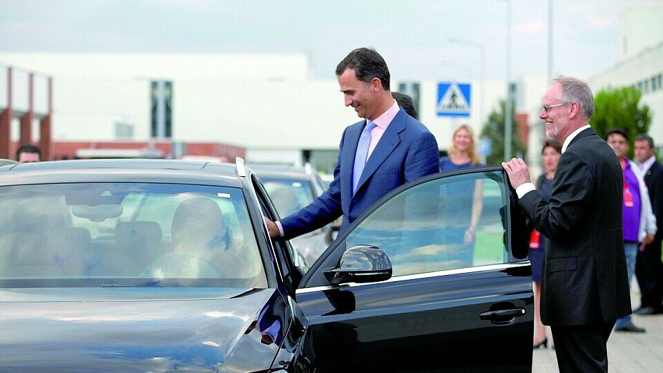 Werks-Einweihung durch Prinz Felipe, Foto: Audi