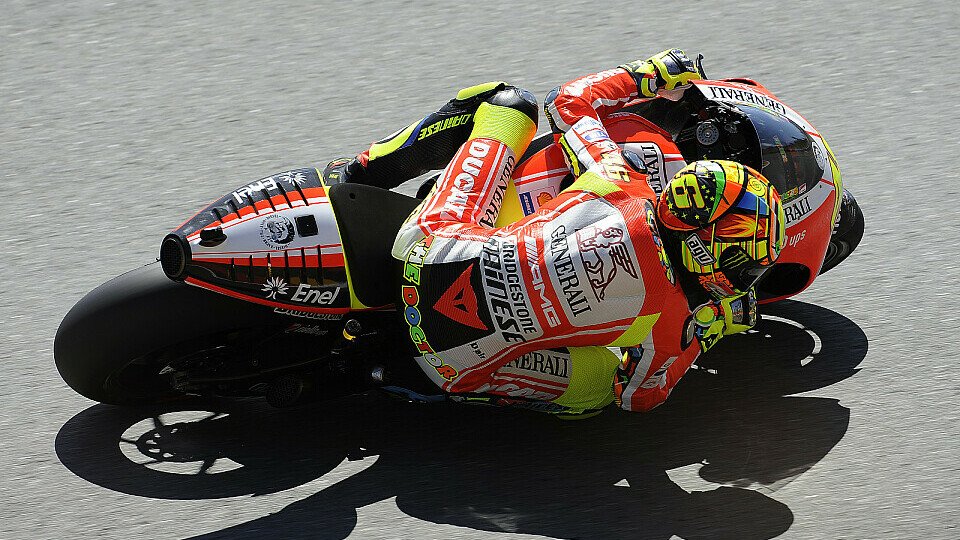 Valentino Rossi hatte auf dem Sachsenring seine Probleme, Foto: Milagro