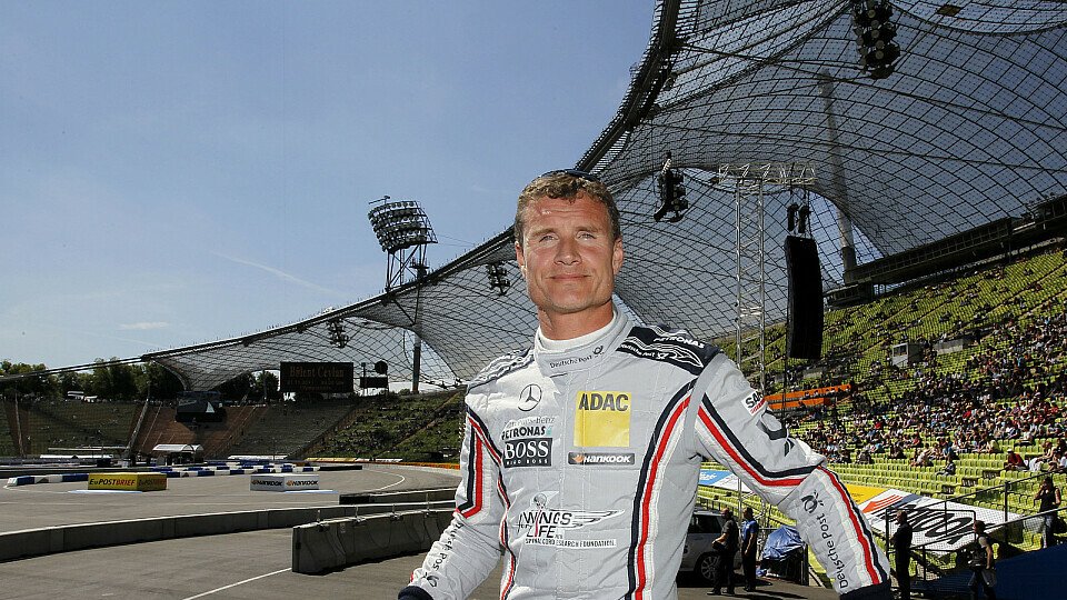 David Coulthard ist heiß auf den Auftritt im Olympiastadion, Foto: DTM