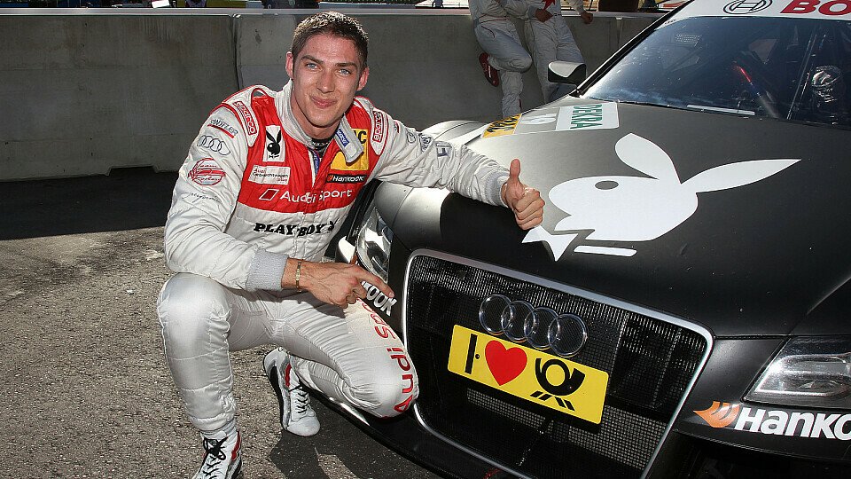 Edoardo Mortara war mit Platz zwei zufrieden, Foto: Audi
