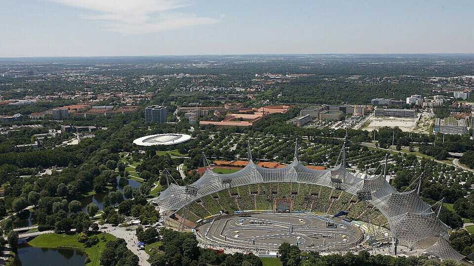 Neue Streckenführung im Olympiastadion, Foto: Hankook