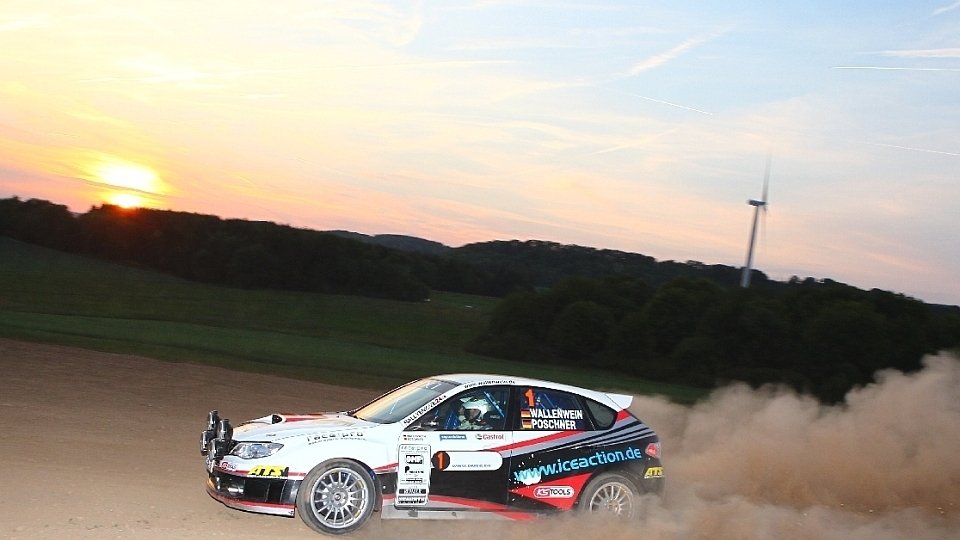Sandro Wallenwein will auch bei der Deutschland Rallye Gas geben, Foto: Sascha Dörrenbächer