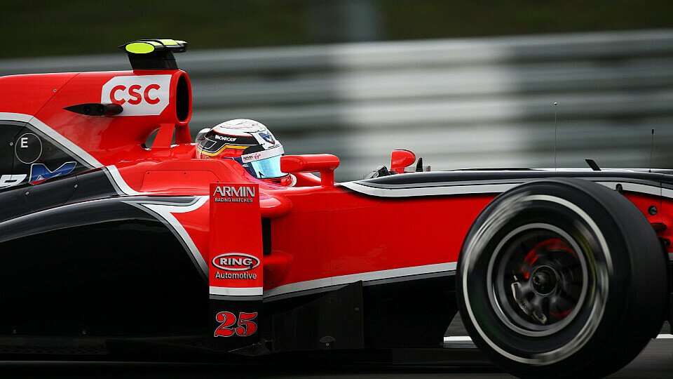 Jerome d'Ambrosio war mit dem Aero-Paket seines MVR-02 beschäftigt, Foto: Sutton