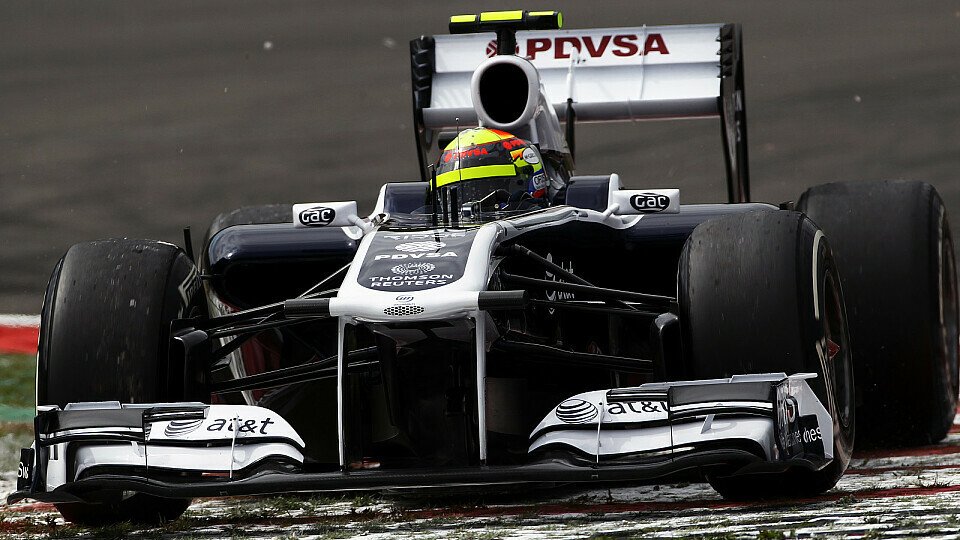 Pastor Maldonado hatte so seine liebe Mühe den Williams auf dem Asphalt zu halten - trotzdem startet er am Sonntag vor Rubens Barrichello, Foto: Sutton Pastor Maldonado hatte so seine liebe Mühe den Williams auf dem Asphalt zu halten - trotzdem startet er am Sonntag vor Rubens Barrichello, Foto: Sutton