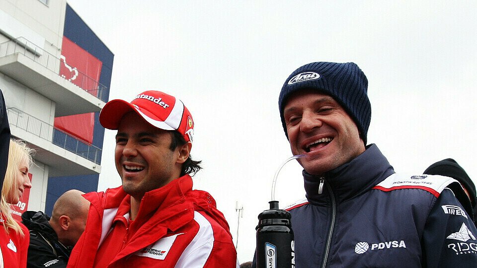 Felipe Massa rät Rubens Barrichello zum Karriereende, Foto: Sutton