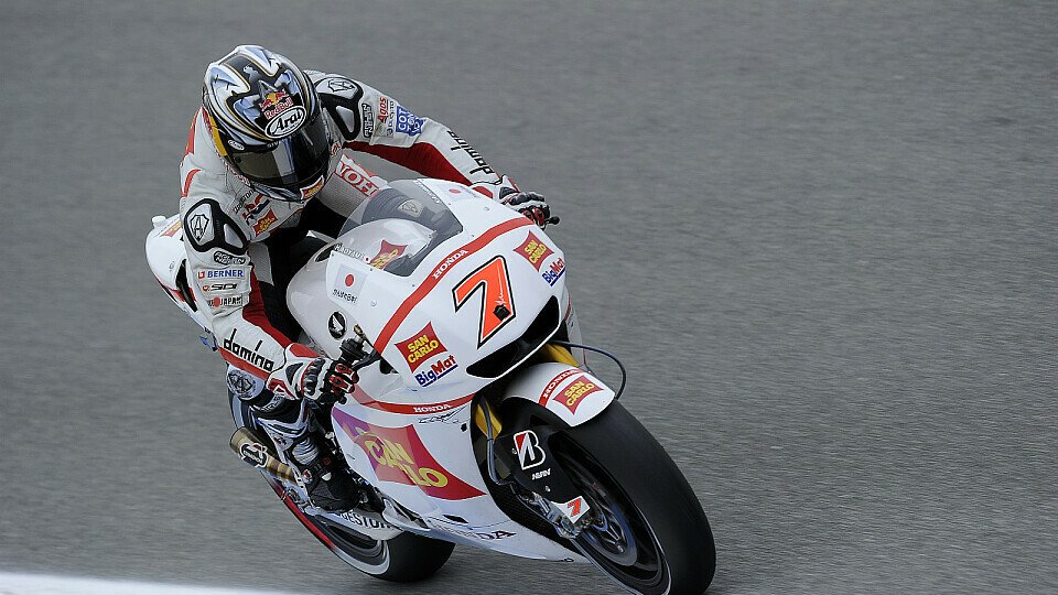 Hiroshi Aoyama braucht noch mehr Zeit auf der Strecke und dem Motorrad, Foto: Milagro