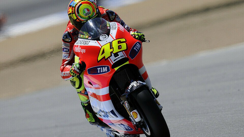 Valentino Rossi will am Montag sein Gefühl für die Desmosedici verbessern, Foto: Milagro