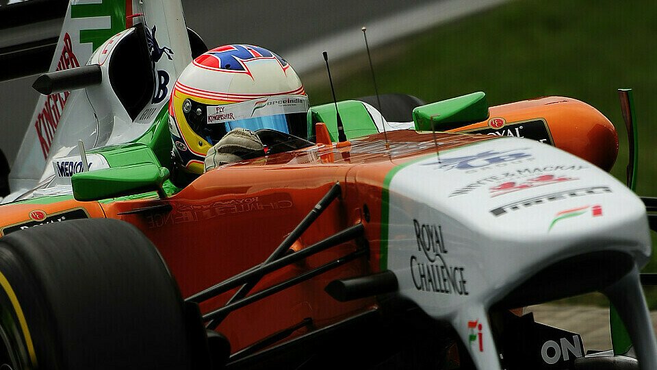 Paul di Resta erlebte einen guten Freitag und konnte viele Runden absolvieren, Foto: Sutton