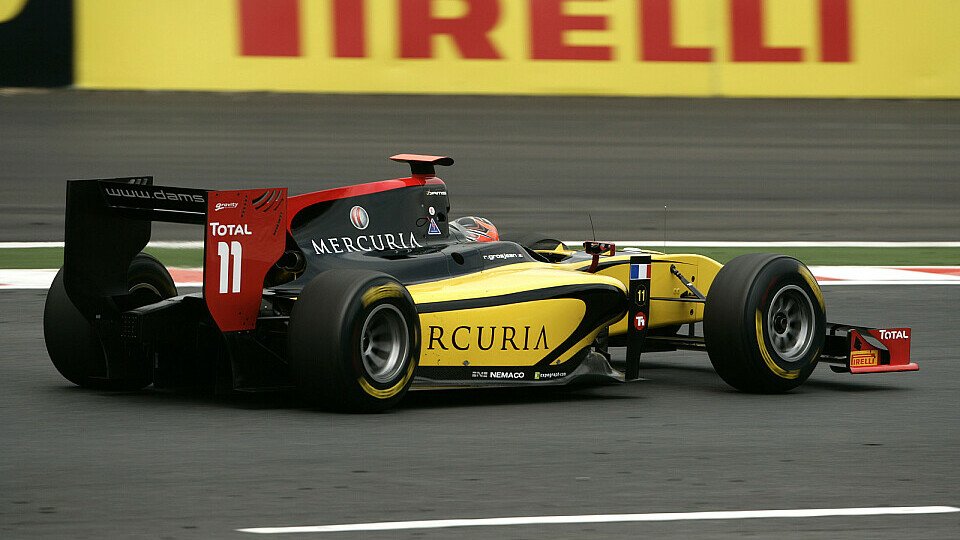 Grosjean zeigte eine solide Performance, Foto: GP2 Series