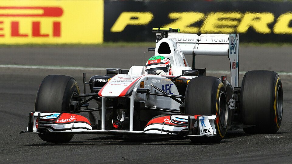 Sergio Perez kann erstmals aus den Top-10 starten, Foto: Sutton Sergio Perez kann erstmals aus den Top-10 starten, Foto: Sutton