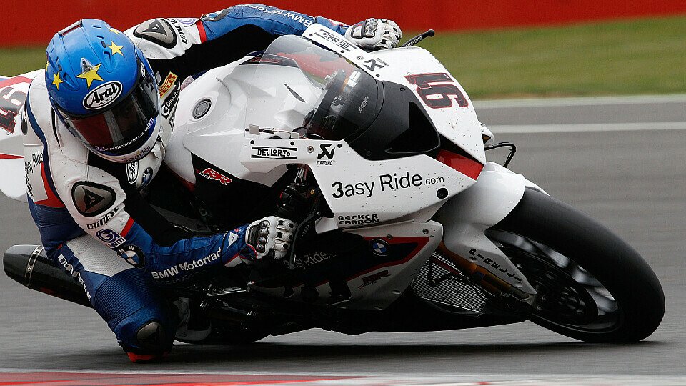 Top-5 Ergebnis für Leon Haslam in Lauf eins, Foto: BMW