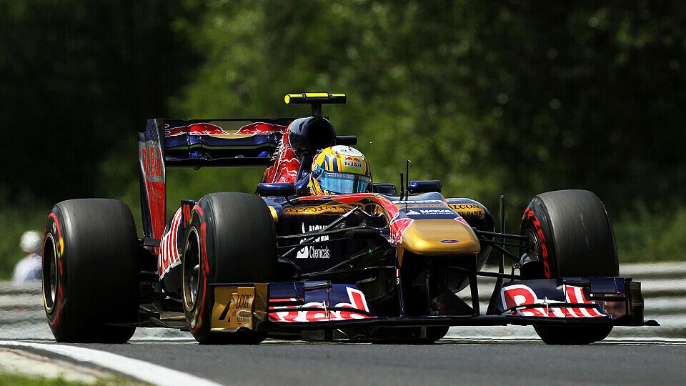 Jaime Alguersuari war mit dem Rennausgang in Ungarn unzufrieden, Foto: Sutton