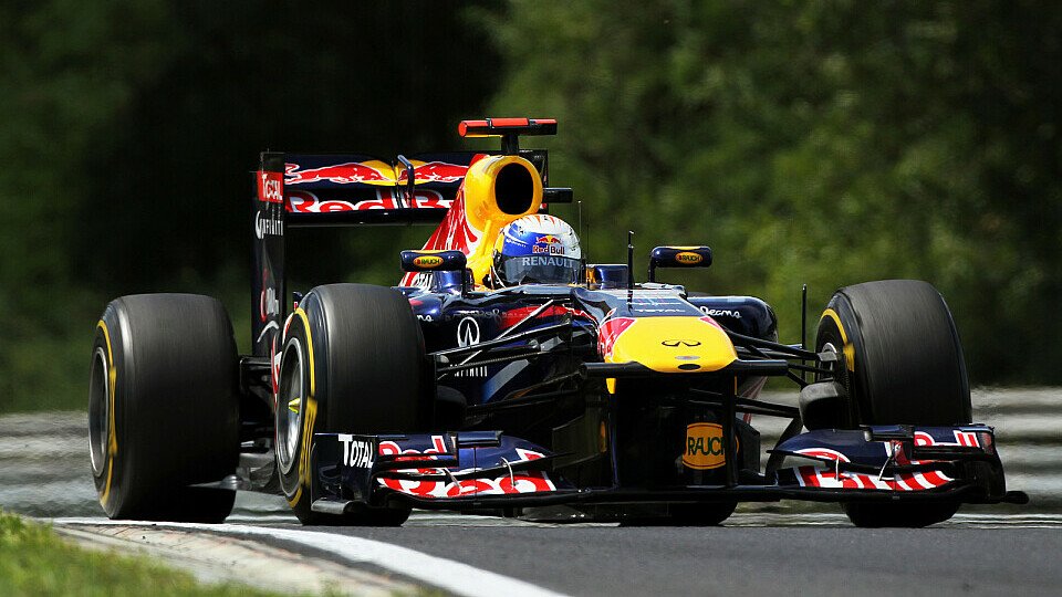 Sebastian Vettel angelte sich die Pole Position in Ungarn, Foto: Sutton