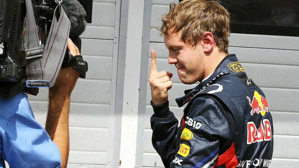 Sebastian Vettel schnappte sich mal wieder die Pole., Foto: Sutton