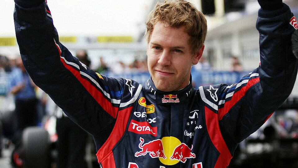 Sebastian Vettel steht wieder auf der Pole, Foto: Sutton