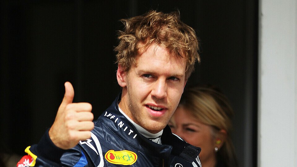 Alles positiv: Sebastian Vettel blickt optimistisch nach vorne - wer kann den Deutschen in diesem Jahr auf dem Weg zum Titel noch stoppen?, Foto: Red Bull