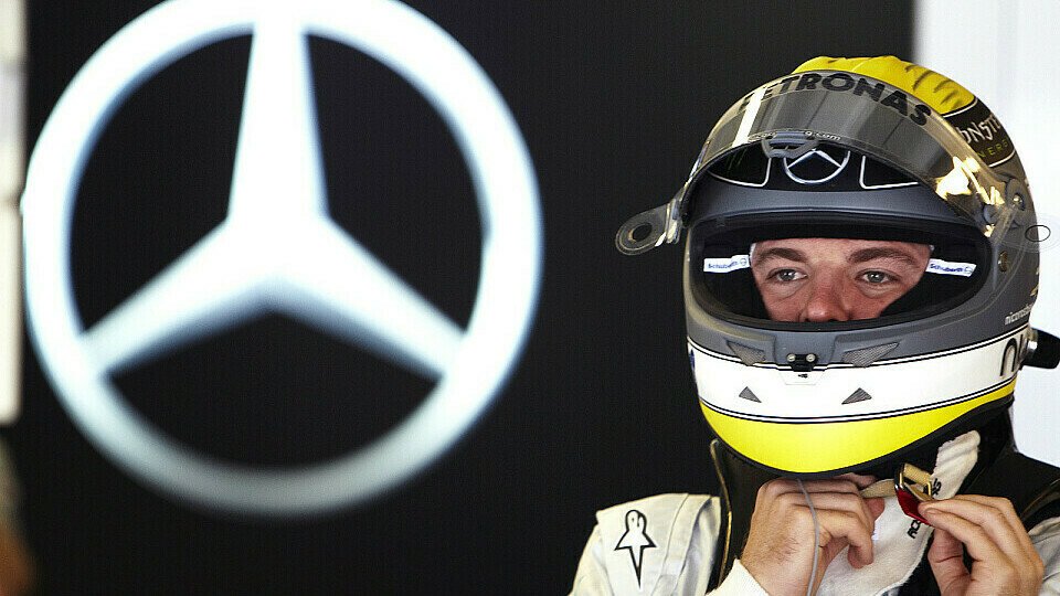 Noch kann Mercedes den Anschluss an die Spitze nicht halten - Nico Rosberg hofft auf Verbesserungen, Foto: Mercedes GP